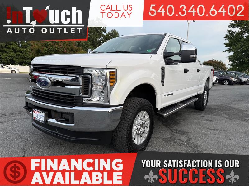 2018 FORD F250 SRW XLT CREW CAB 4WD w/6.7L DIESEL ENGINE