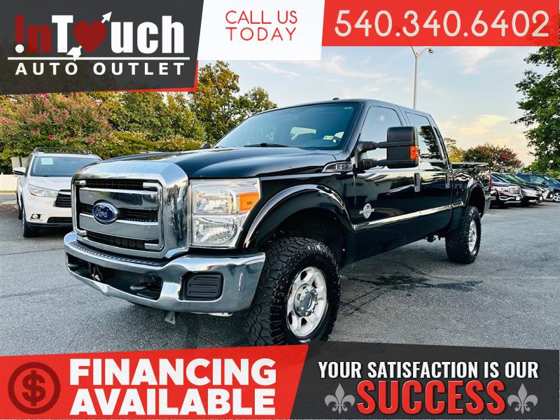 2016 FORD SUPER DUTY F-250 SRW XLT CREW CAB 4WD w/6.7L POWER STROKE DIESEL ENGINE