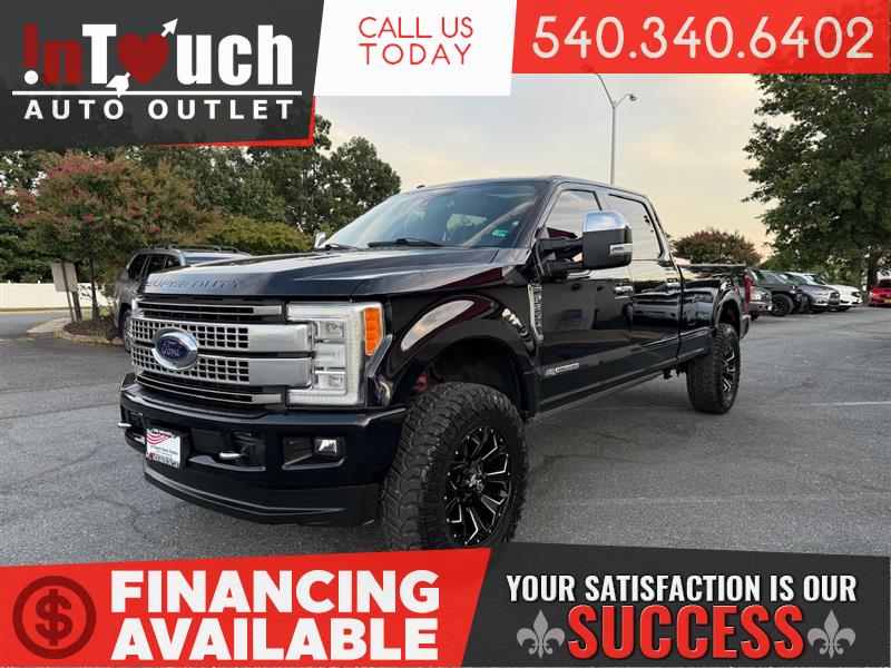 2017 FORD SUPER DUTY F-350 SRW PLATINUM CREW CAB 4WD