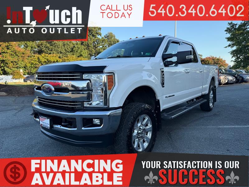 2017 FORD SUPER DUTY F-350 SRW LARIAT CREW CAB 4WD