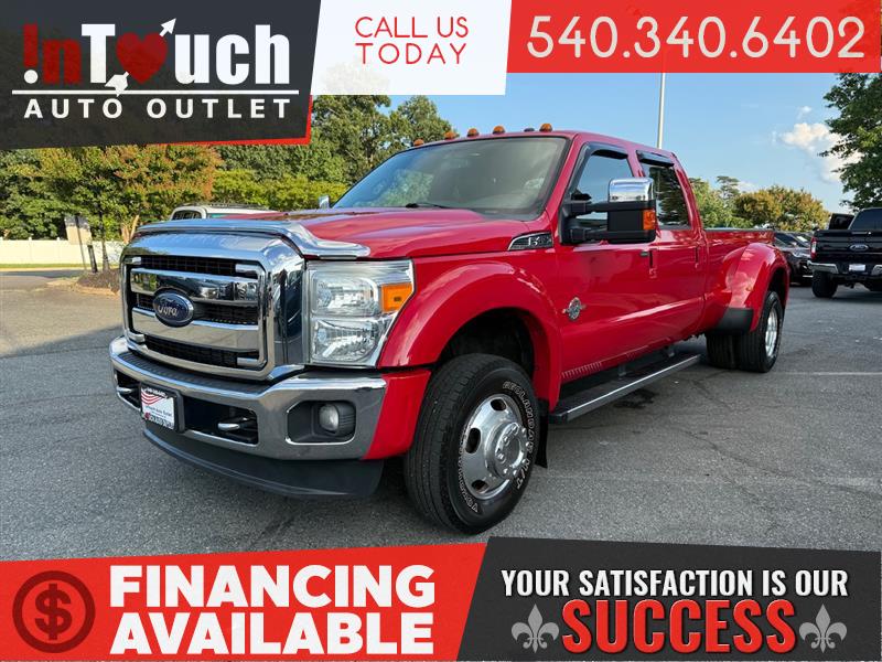 2013 FORD SUPER DUTY F-450 DRW LARIAT CREW CAB 4WD w/ULTIMATE PACKAGE