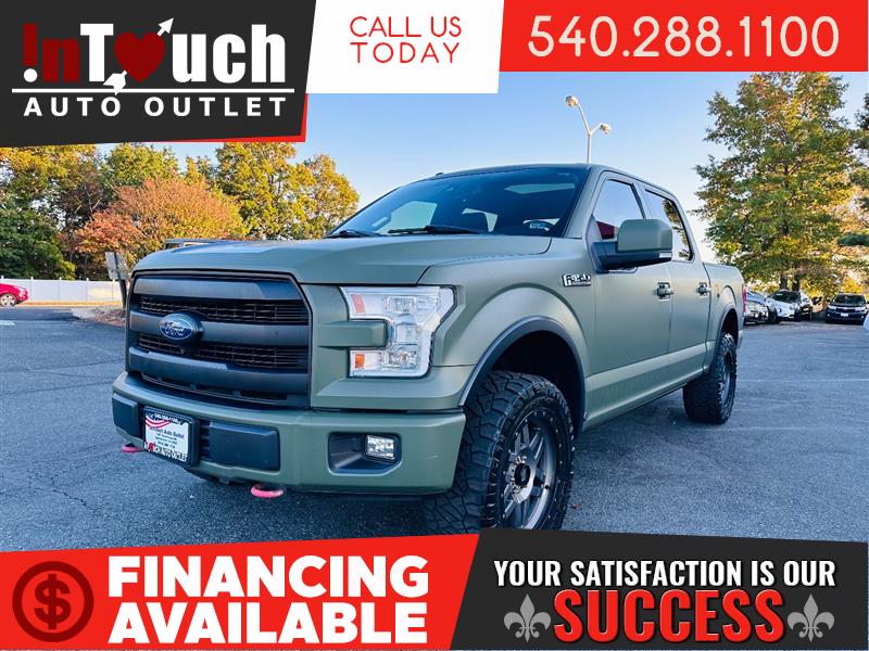 2015 FORD F-150 KING RANCH SUPERCREW 4WD w/TECHNOLOGY PACKAGE & MOONROOF
