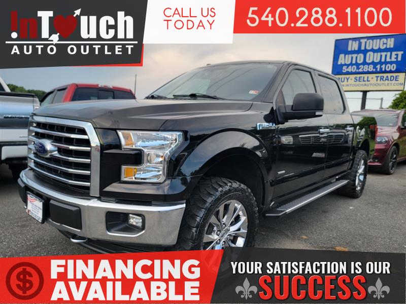 2017 FORD F-150 XLT SUPERCREW 4WD w/NAVIGATION SYSTEM & MOONROOF