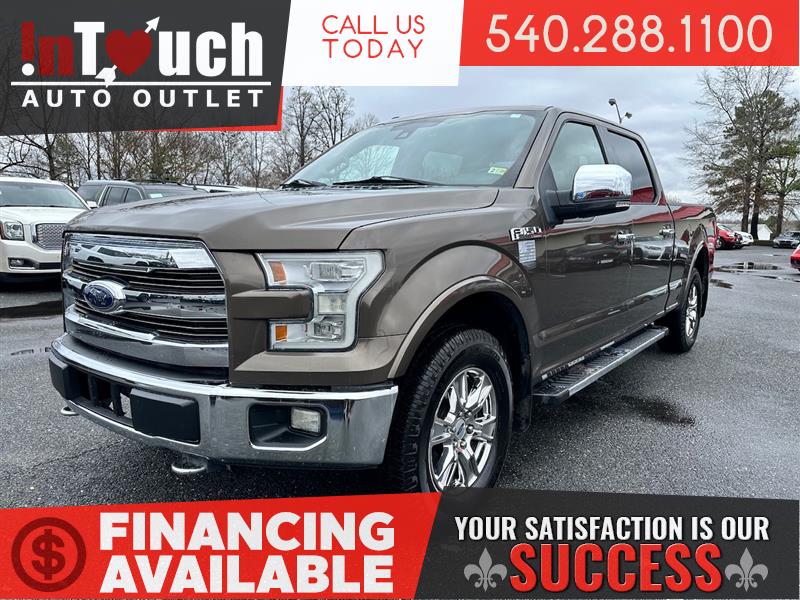 2015 FORD F-150 LARIAT LB SUPERCREW 4WD w/NAVIGATION SYSTEM & FX4 PACKAGE