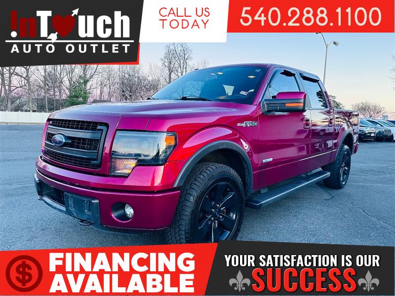 2014 FORD F-150 FX4 SUPERCREW 4WD w/FX LUXURY PACKAGE & NAVIGATION SUNROOF