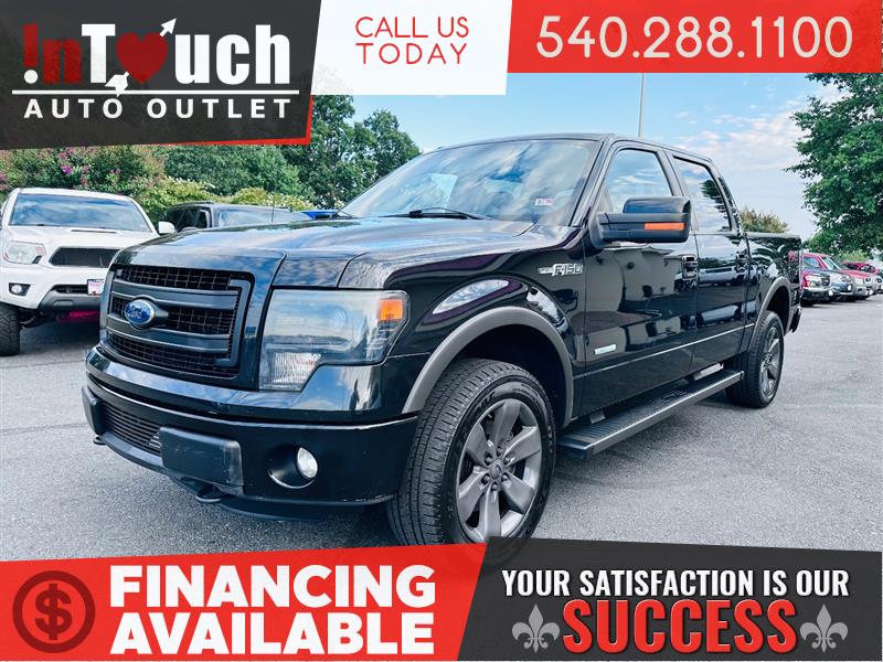 2013 FORD F-150 FX4 SUPERCREW 4WD w/NAVIGATION SYSTEM & MOONROOF