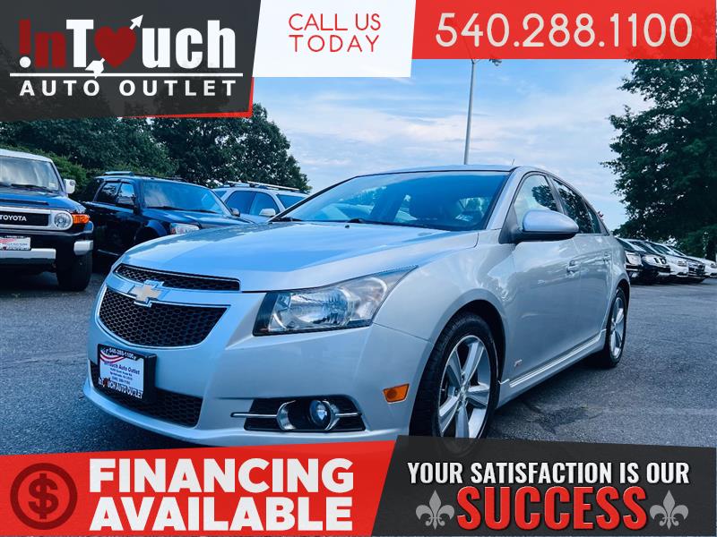 2014 CHEVROLET CRUZE 2LT w/RS PACKAGE & SUNROOF