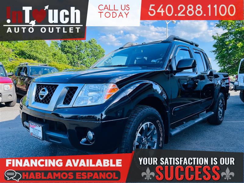 2014 NISSAN FRONTIER PRO-4X CREW CAB 4WD w/LUXURY PACKAGE