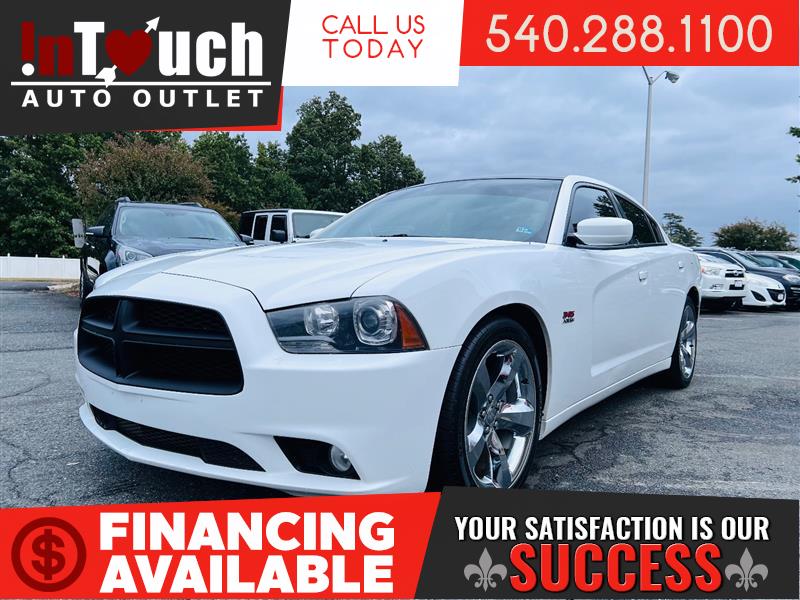 2013 DODGE CHARGER R/T MAX w/NAVIGATION SYSTEM BLACKTOP & SUNROOF