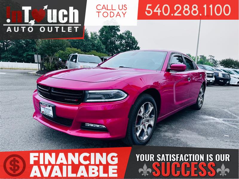 2015 DODGE CHARGER SXT AWD w/NAVIGATION SYSTEM & SUNROOF
