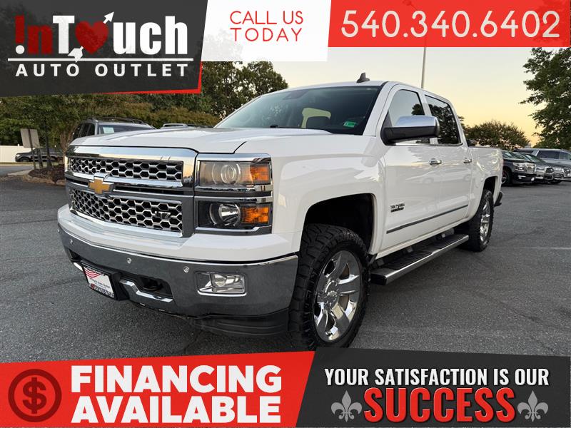 2015 CHEVROLET SILVERADO 1500 LTZ CREW CAB 4WD w/NAVIGATION SYSTEM & SUNROOF