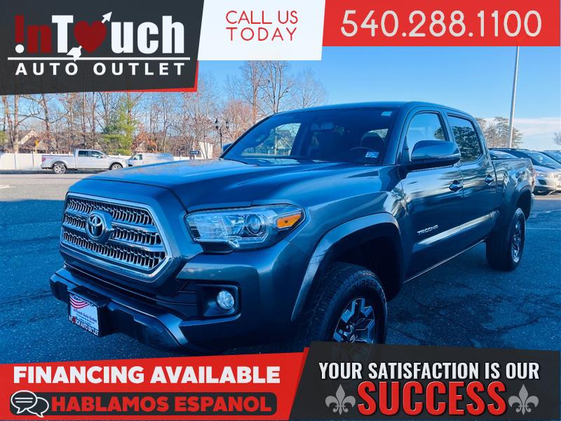 2016 TOYOTA TACOMA TRD OFF ROAD DOUBLE CAB 4WD LONG BED w/NAVIGATION SYSTEM