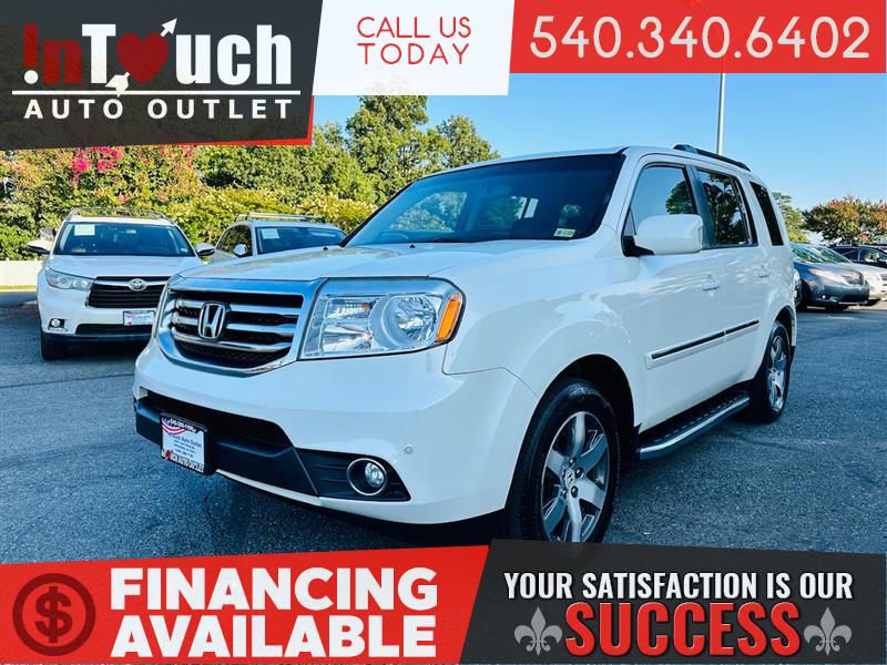 2012 HONDA PILOT TOURING 4WD w/NAVIGATION REAR ENTERTAINMENT & SUNROOF