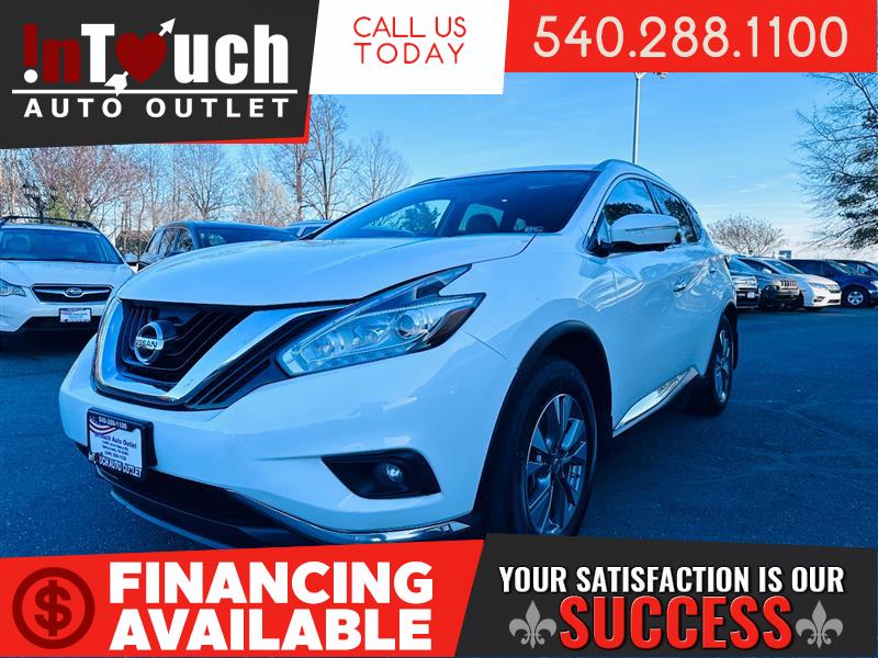 2015 NISSAN MURANO SL AWD w/TECHNOLOGY PACKAGE PANORAMIC MOONROOF & NAVIGATION SYSTEM