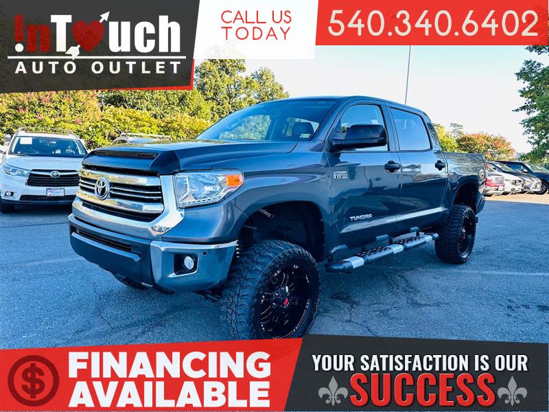 2016 TOYOTA TUNDRA 4WD SR5 CREWMAX w/SR5 UPGRADE & CONVENIENCE PACKAGE