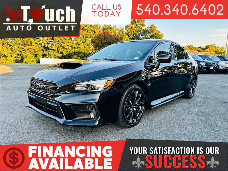 2019 SUBARU WRX LIMITED AWD w/NAVIGATION SYSTEM & SUNROOF