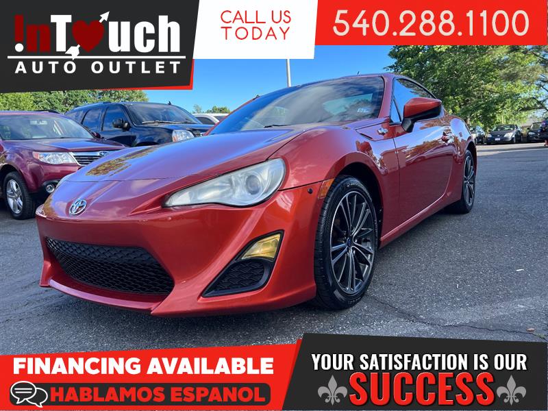 2013 SCION FR-S COUPE 6 SPEED MANUAL