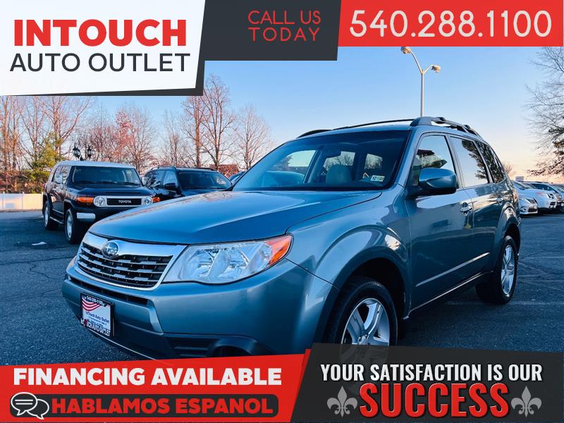 2010 SUBARU FORESTER PREMIUM AWD w/MOONROOF & ALL WEATHER PACKAGE