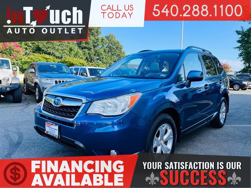 2014 SUBARU FORESTER TOURING AWD w/NAVIGATION SYSTEM & PANORAMIC MOONROOF