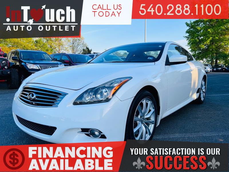2013 INFINITI G37 COUPE w/PREMIUM PACKAGE & SUNROOF