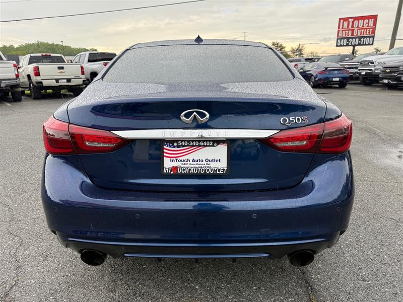 2018 Infiniti Q50 Red Sport 400 photo 8