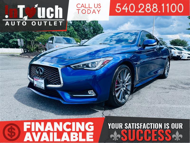 2017 INFINITI Q60 COUPE RED SPORT 400