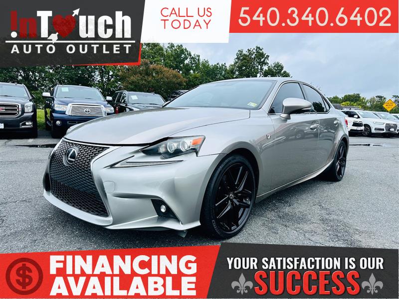 2015 LEXUS IS 250 SEDAN w/F SPORT & NAVIGATION PACKAGE