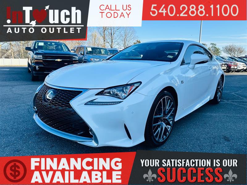 2015 LEXUS RC 350 COUPE w/F SPORT PACKAGE & NAVIGATION SYSTEM
