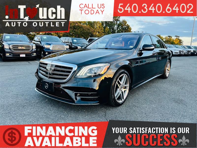 2018 MERCEDES-BENZ S-CLASS S 560 4MATIC SEDAN w/PREMIUM PACKAGE