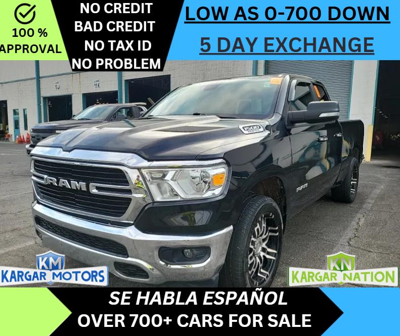 2020 RAM 1500 BIG HORN 4X4 QUAD CAB 6'4" BOX
