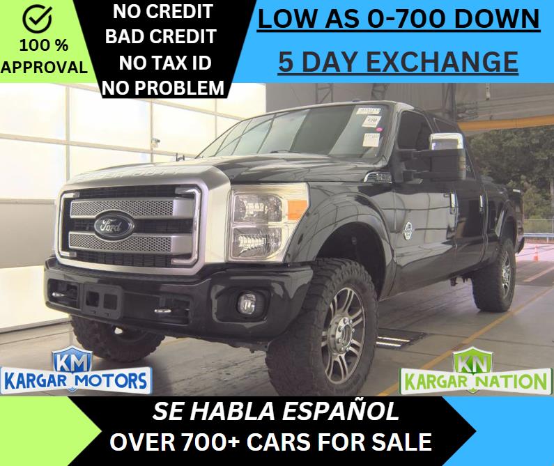 2015 FORD SUPER DUTY F-350 SRW PLATINUM