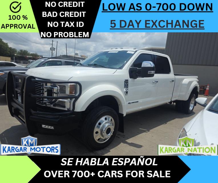 2022 FORD SUPER DUTY F-450 DRW Platinum