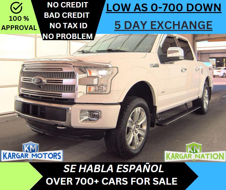2015 FORD F-150 PLATINUM