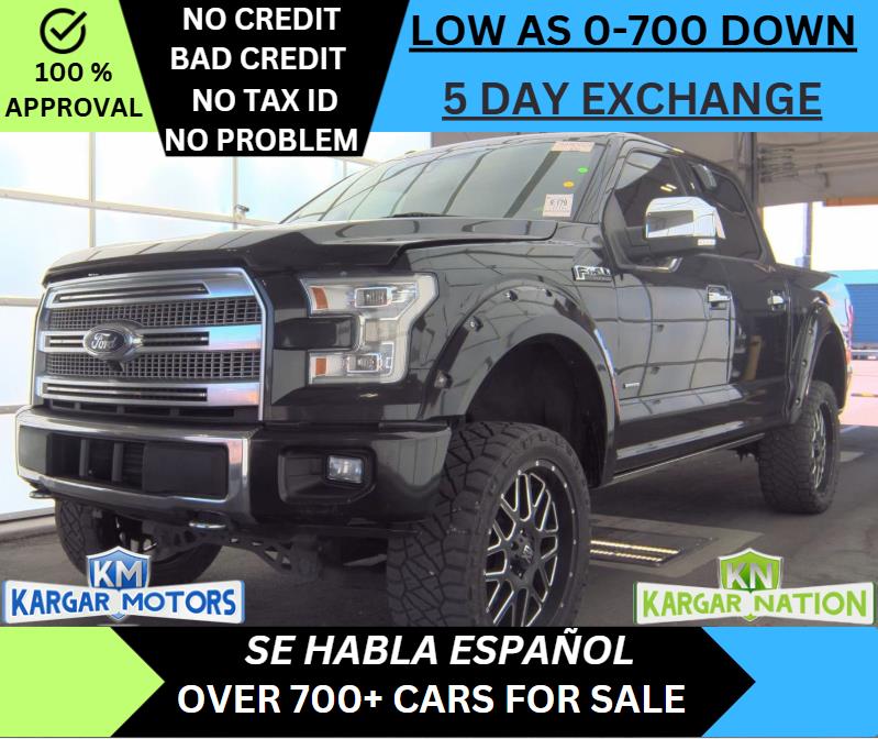 2015 FORD F-150 PLATINUM