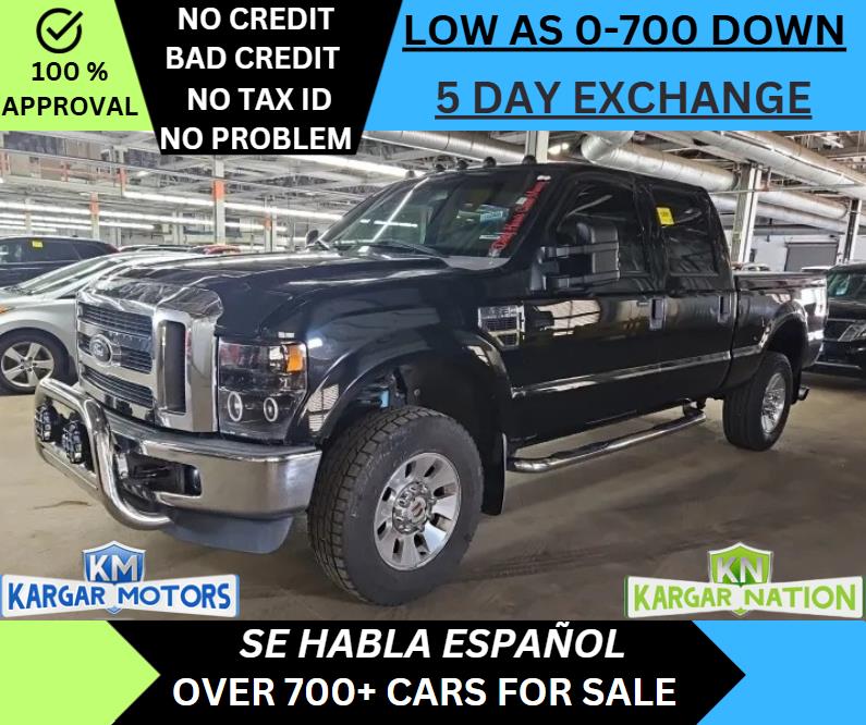 2008 FORD SUPER DUTY F-350 SRW  Crew Cab Lariat 4WD SRW 6.4L V8 T-Diesel