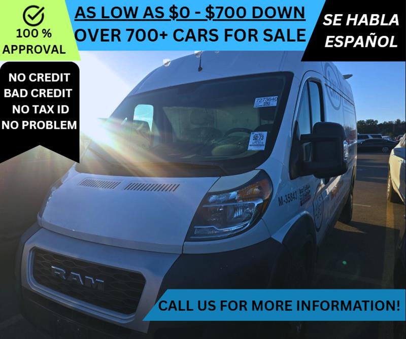 2021 RAM PROMASTER CARGO VAN 