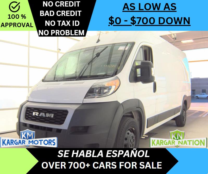 2022 RAM PROMASTER CARGO VAN 