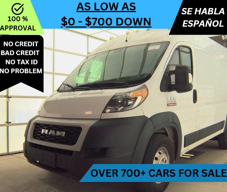 2020 RAM PROMASTER CARGO VAN 1500 136WB