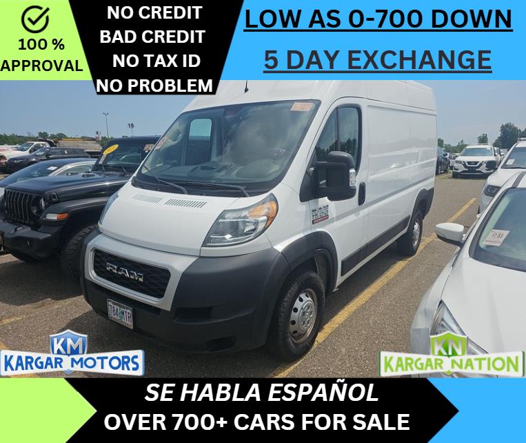 2020 RAM PROMASTER CARGO VAN 
