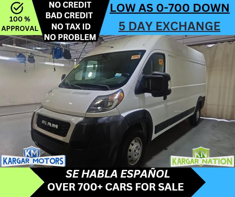 2019 RAM PROMASTER CARGO VAN 