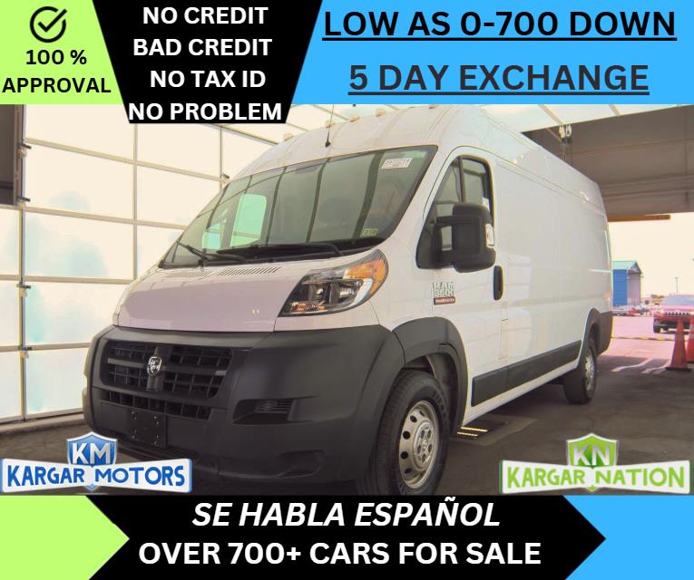 2018 RAM PROMASTER CARGO VAN 