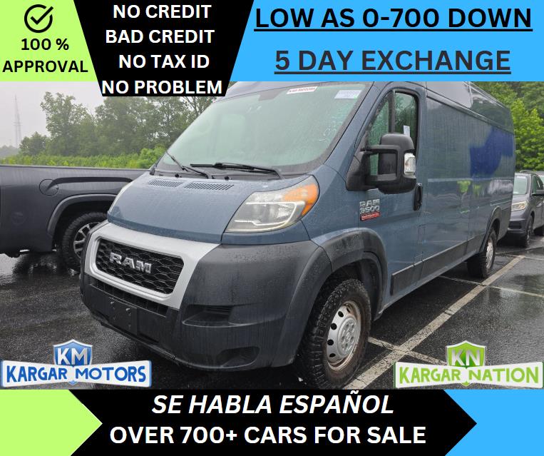 2020 RAM PROMASTER CARGO VAN 