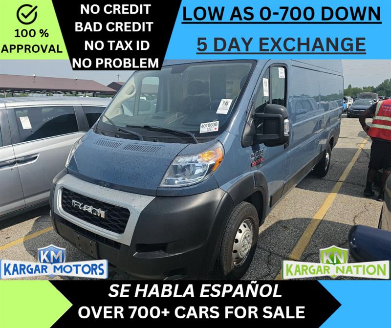 2019 RAM PROMASTER CARGO VAN 