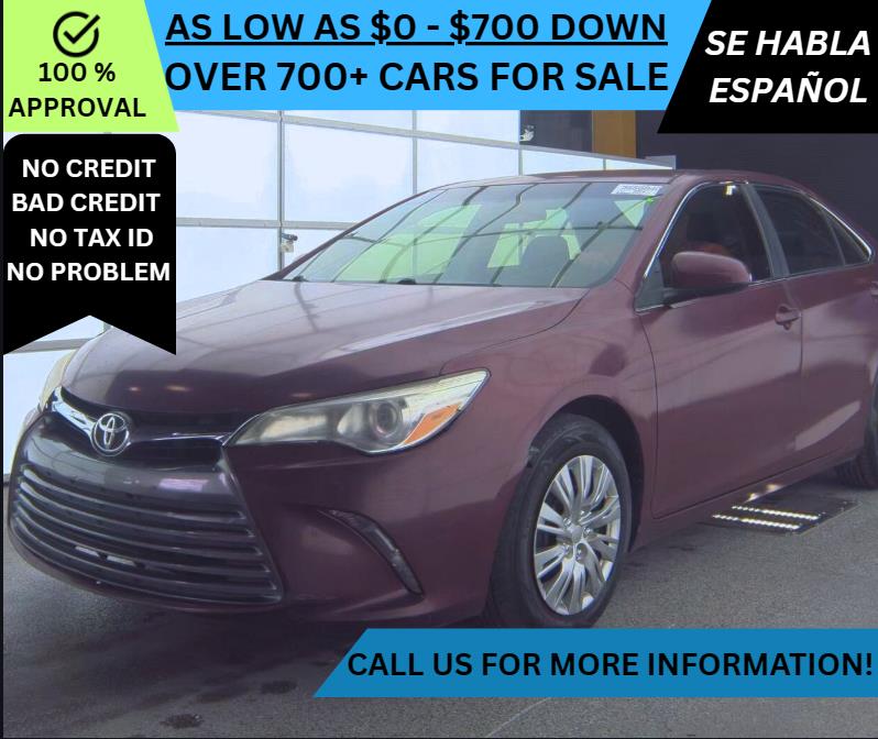 2017 TOYOTA CAMRY LE 4DR SEDAN