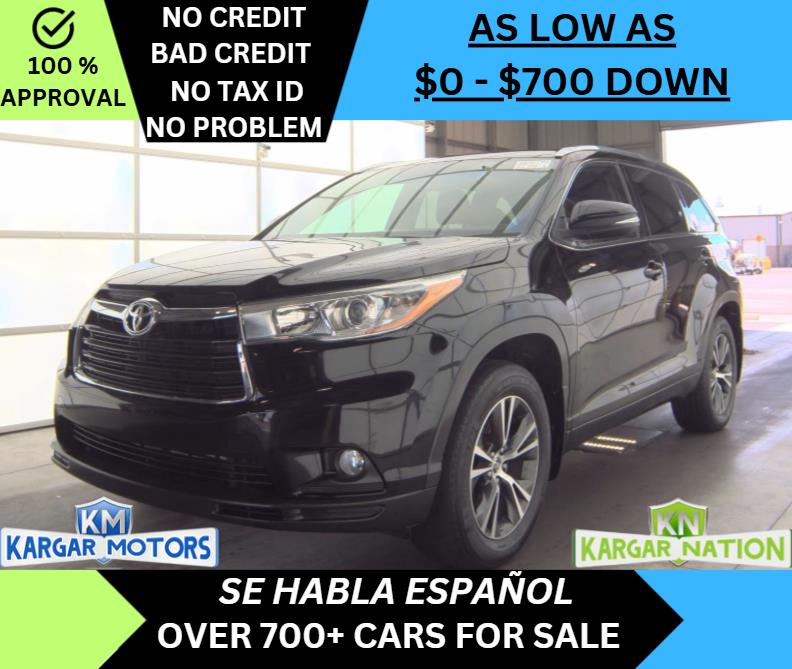 2016 TOYOTA HIGHLANDER XLE