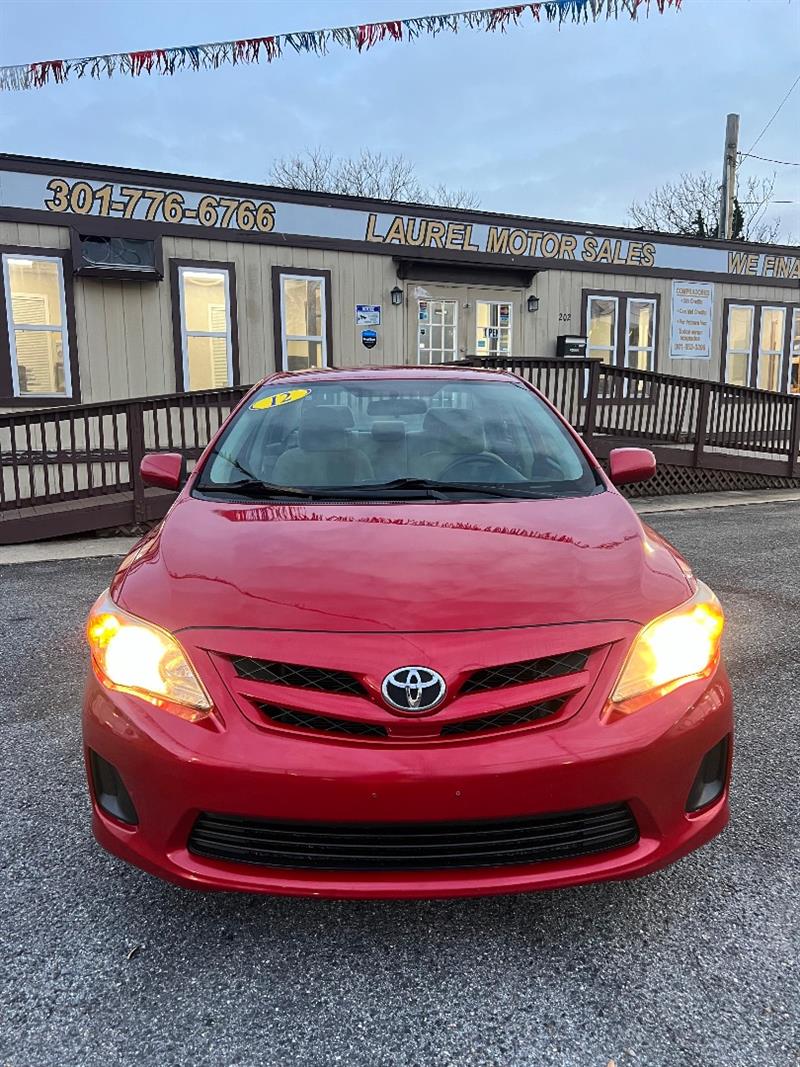 2012 TOYOTA COROLLA LE