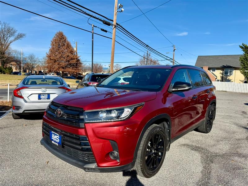 2019 TOYOTA HIGHLANDER SE 4WD