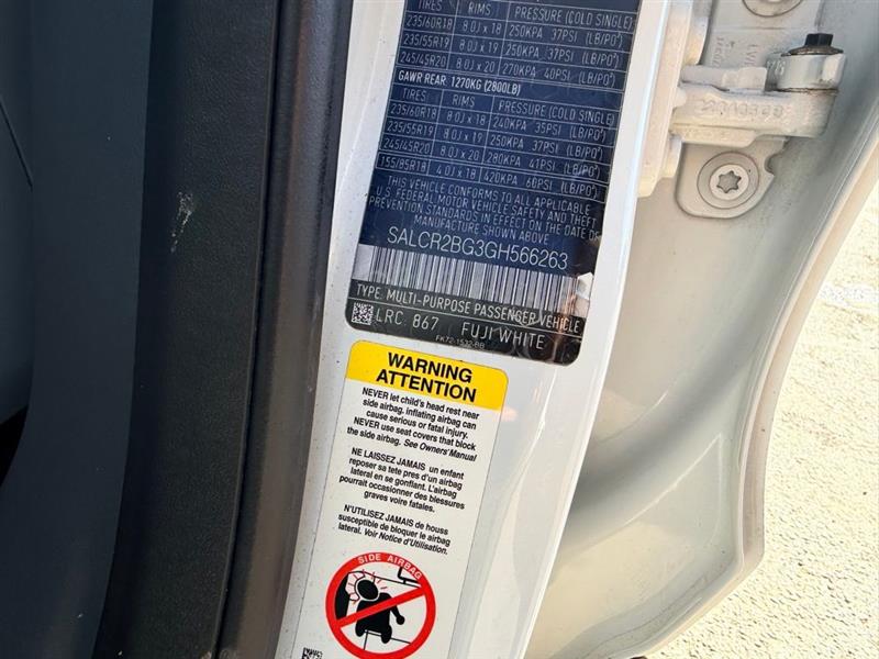 2016 LAND ROVER DISCOVERY SPORT HSE