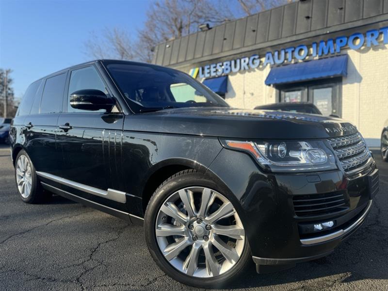 2016 LAND ROVER RANGE ROVER SUPERCHARGED