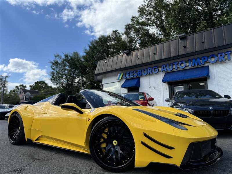 2014 FERRARI 458 SPIDER 